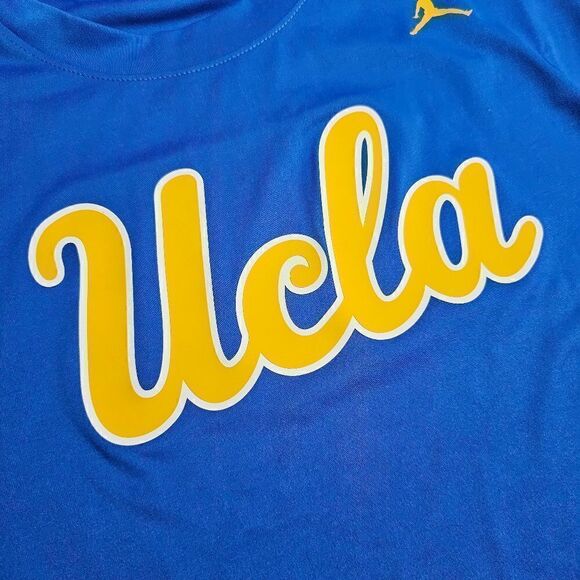 Air Jordan UCLA Bruins Basketball Top Long Sleeve Warmup Tee Shirt Women's M New - Picture 4 of 10